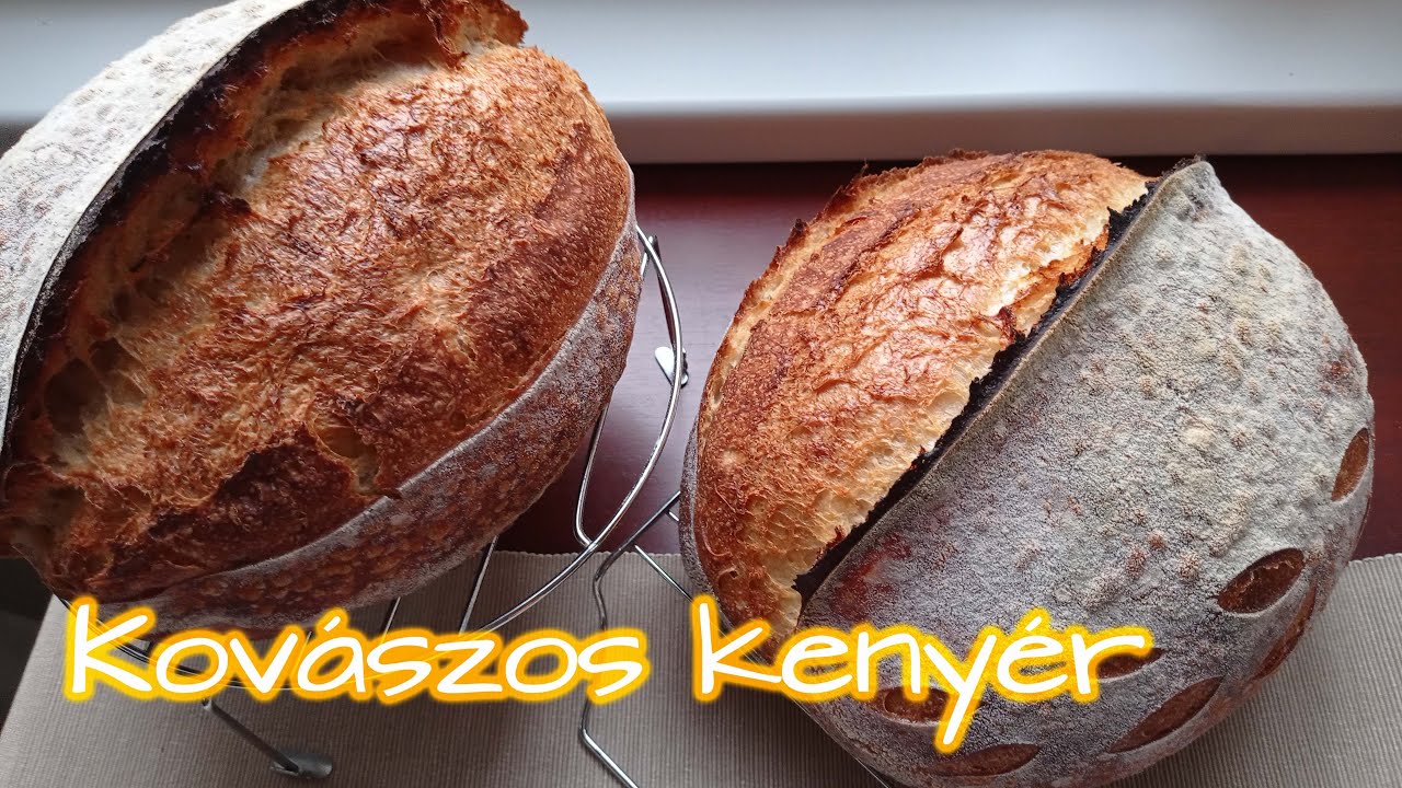 Kovászos kenyér lépésről-lépésre