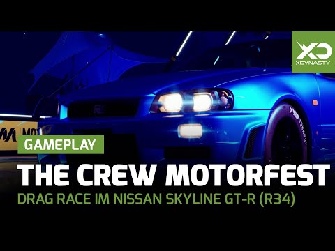 : DragRace im Nissan Skyline GT-R (R34)