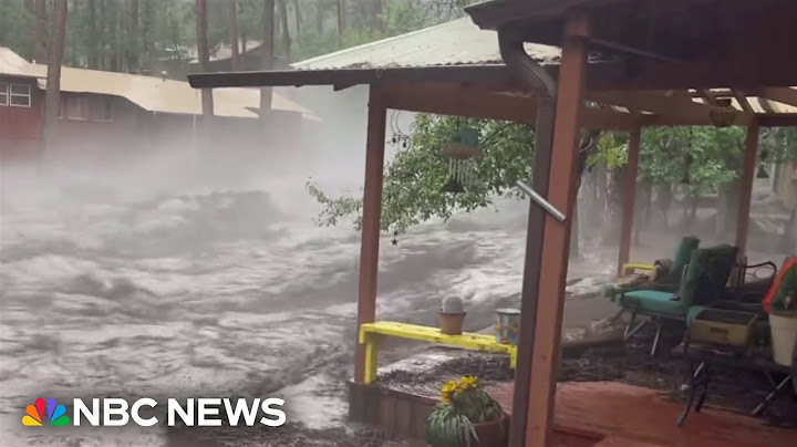 Videos show life-threatening flash flooding in New Mexico