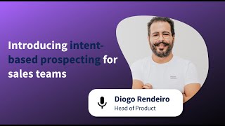 Introducing intent-based prospecting for sales teams | Amplemarket