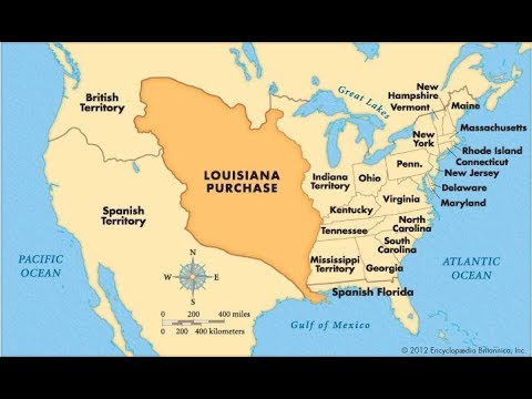 What If President Jefferson did not purchase the Louisiana territory? - YouTube