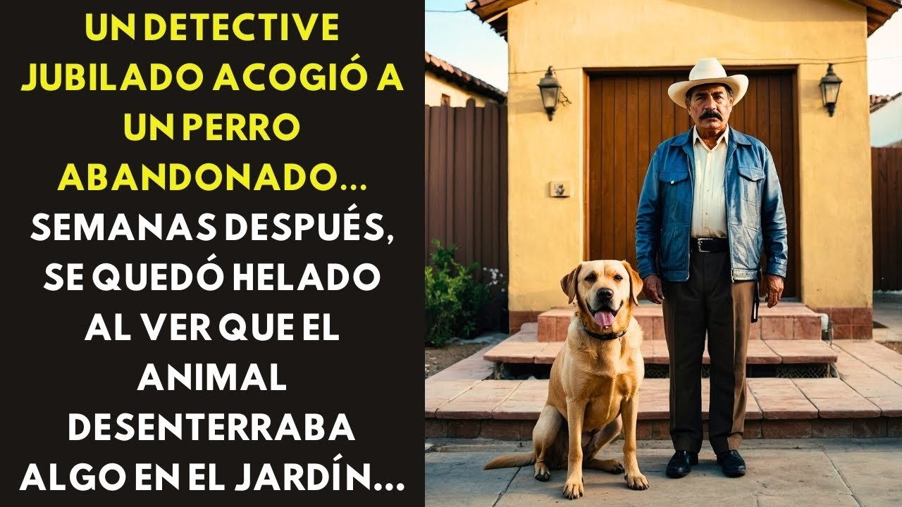 UN DETECTIVE JUBILADO ACOGIÓ A UN PERRO ABANDONADO... SEMANAS DESPUÉS, SE QUEDÓ HELADO AL VER...