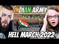 Irish Couple Reacts Indian Army Hell March 2022 | India's Republic Day Parade | Debdut YouTube