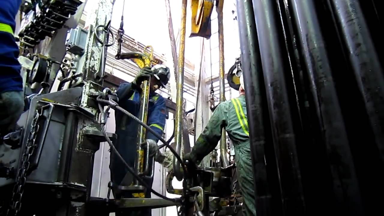 Spinning Chain on a Drilling Rig YouTube