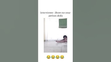 Showing my python skills to interviewer #coding #tech #fyp #explore #html   #coder #code #trending