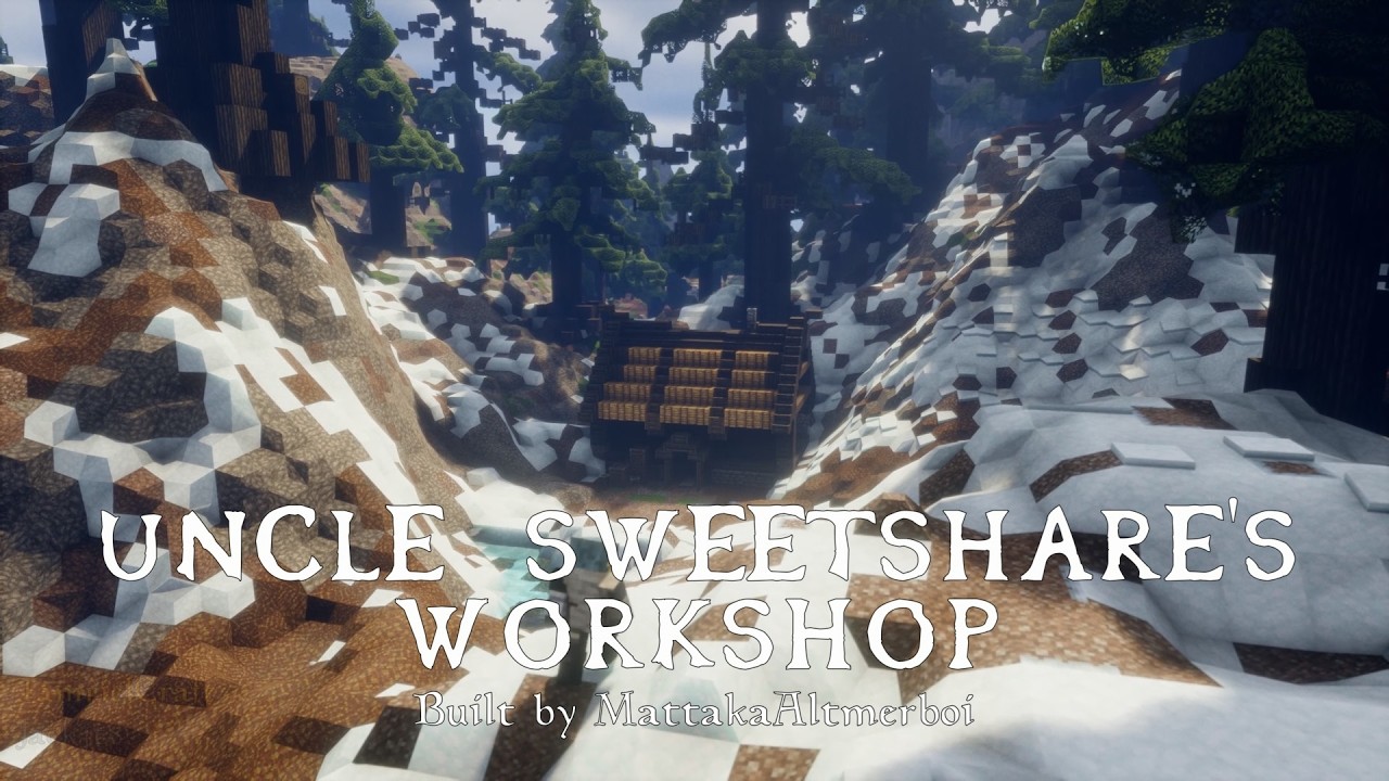Uncle Sweetshare's Workshop in Minecraft - Tamrielcraft build showcase ...
