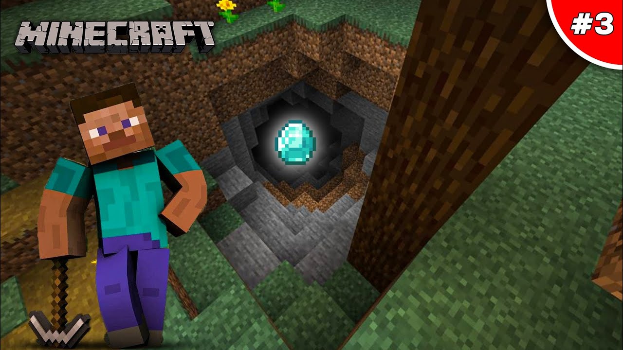 CAN I FIND DIAMONDS || MINECRAFT GAMEPLAY #3 - YouTube