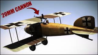 20mm Cannons on WW1 Aircraft?!