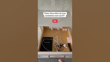 Remodel tip: add a charging drawer!