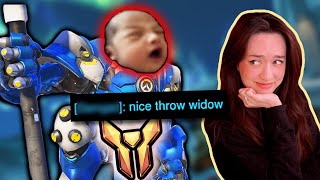 toxic tank blames me the ENTIRE game for playing widow Wealth
