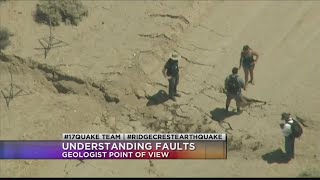 Geologist explains faults the Ridgecrest earthquake