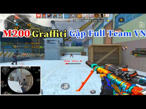 CF Mobile : M200 Graffiti Gặp Full Team VN Tuấn Clear Hết Luôn