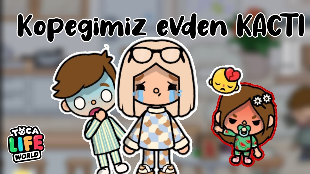 😵KÖPEĞİMİZ LUSY EVDEN KAÇTI... 🥺💔🐶 TOCA DAİSY / TOCA LİFE WORLD TÜRKÇE /@tocaboca