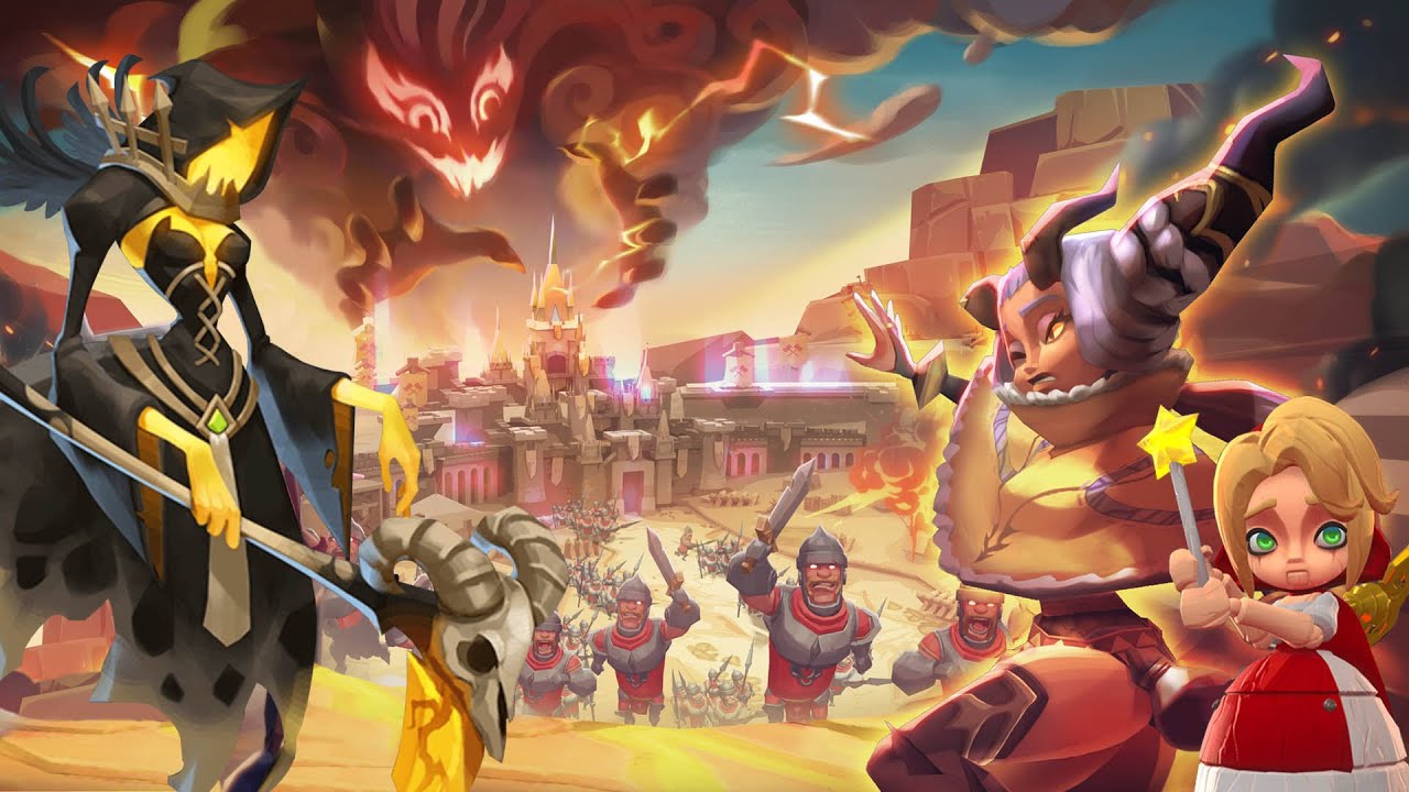 Lords Mobile - Арена дракона против SGK