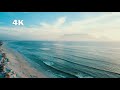 Beach stock footage  drone  nature beauty  sea view  frees  no copyright