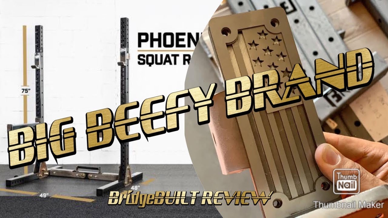 The Best Space Saving Squat Rack: BridgeBUILT Phoenix Rack 