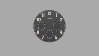 Javascript programming  - Watch face - Canvas