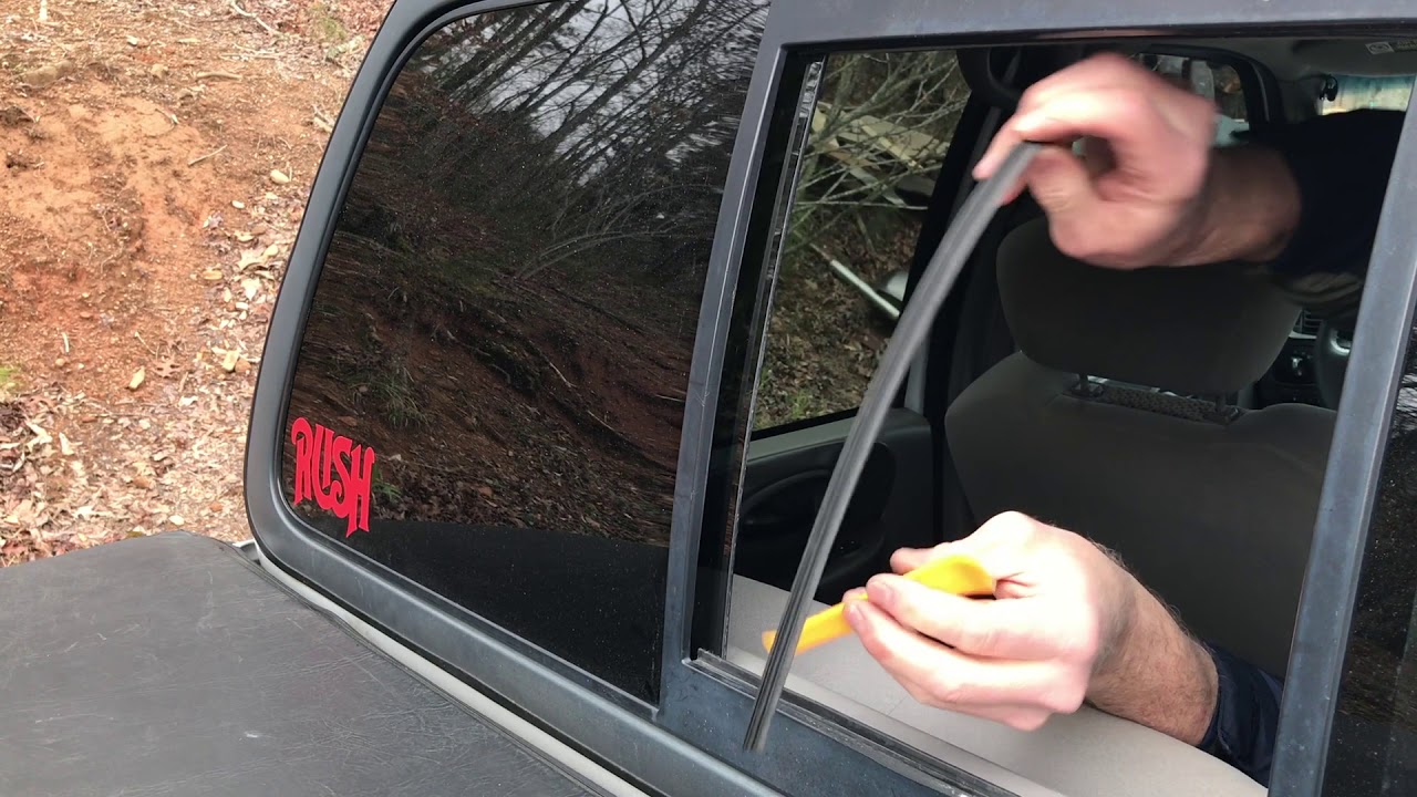 How To Fix Ford F150 Rear Sliding Window