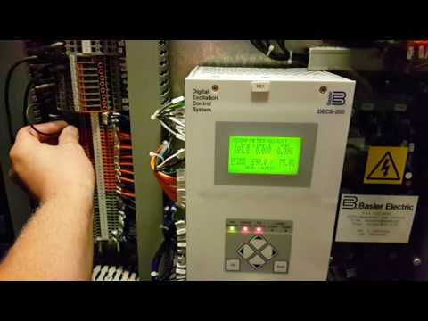 20160714 133643 G1 droop current transformer jumpered, AVR circuit is opened, changing mode