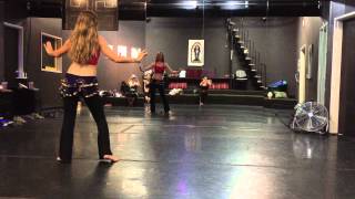 Drum Solo 2 Rehearsal Demontration L.a. Bellydance Academy