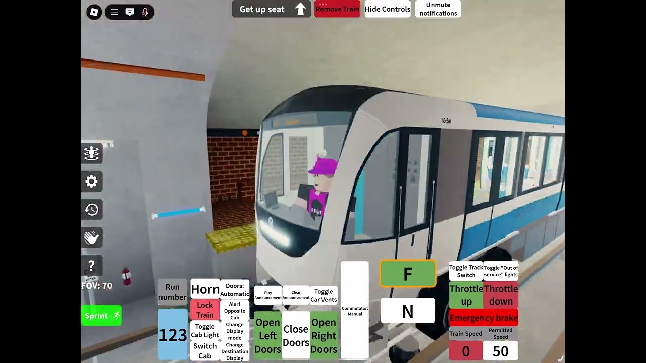 Ride on the orange line between Crémazie and De La Savane on the azur train