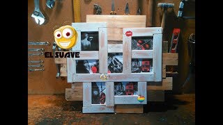 MAKE YOUR FRAME OF PHOTOS MADE WITH RECYCLED PALETS... screenshot 2