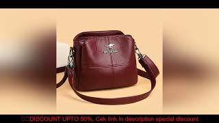 Women Embroidery Tote Bag High Quality Leather Ladies Handbags 2024 Women Shoulder Bag Small Crossbo