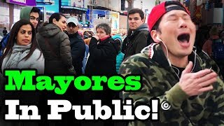 BECKY G, BAD BUNNY - Mayores - SINGING IN PUBLIC!!