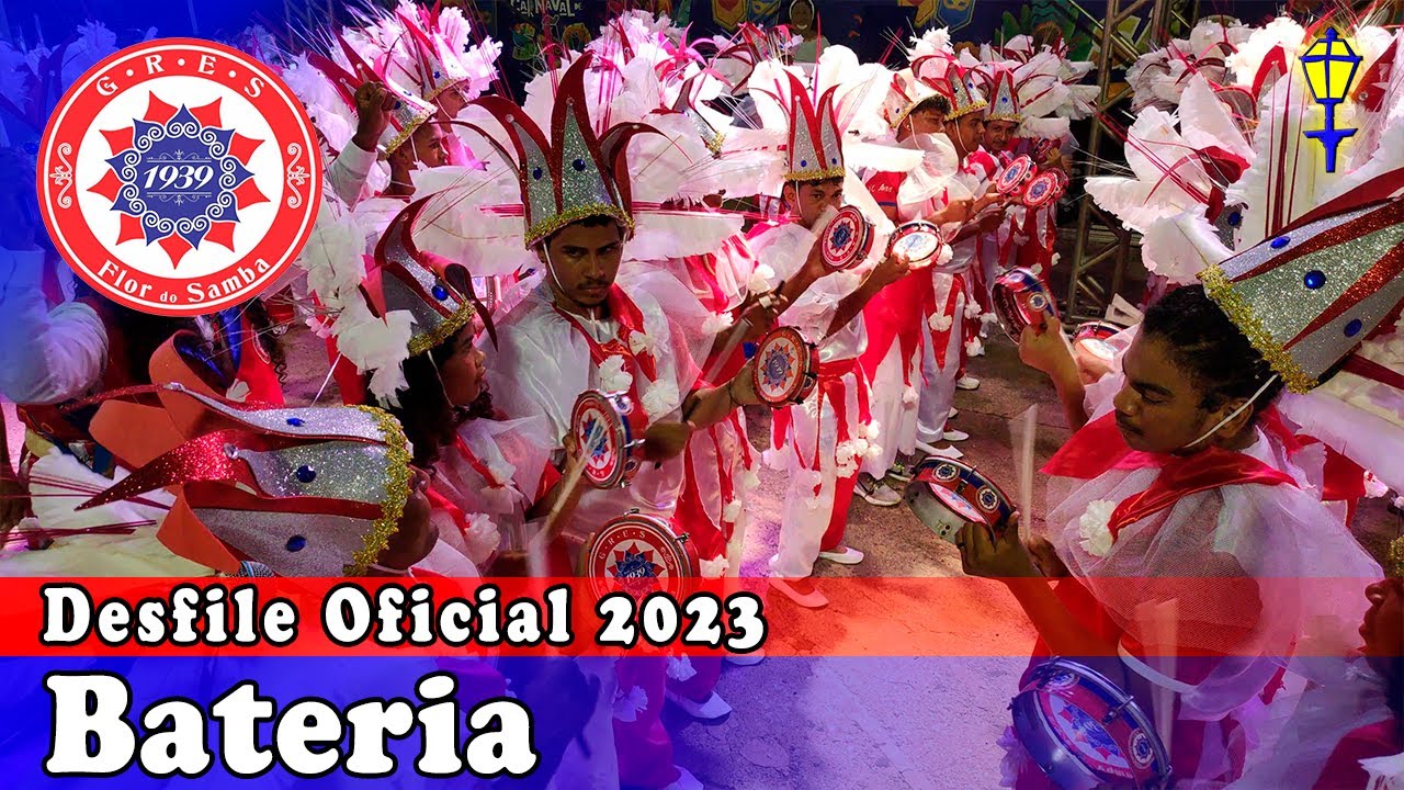 Flor do Samba 2023| Desfile Oficial - Bateria