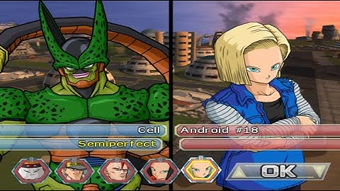 Dragon Ball Z BT3 Mod - Cell (Semiperfect) VS Team Android #18