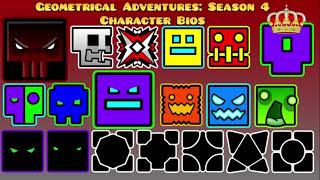 Geometrical Adventures: Season 4 - Character Bios