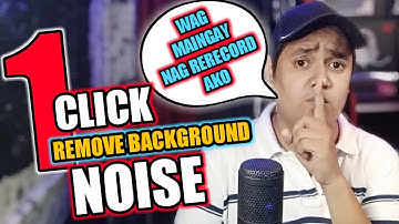 MIC NOISE CANCELLATION | KRISP | TAGALOG TECH TIPS