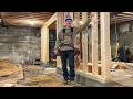Restoring a 7000 mansion rebuilding basement wall