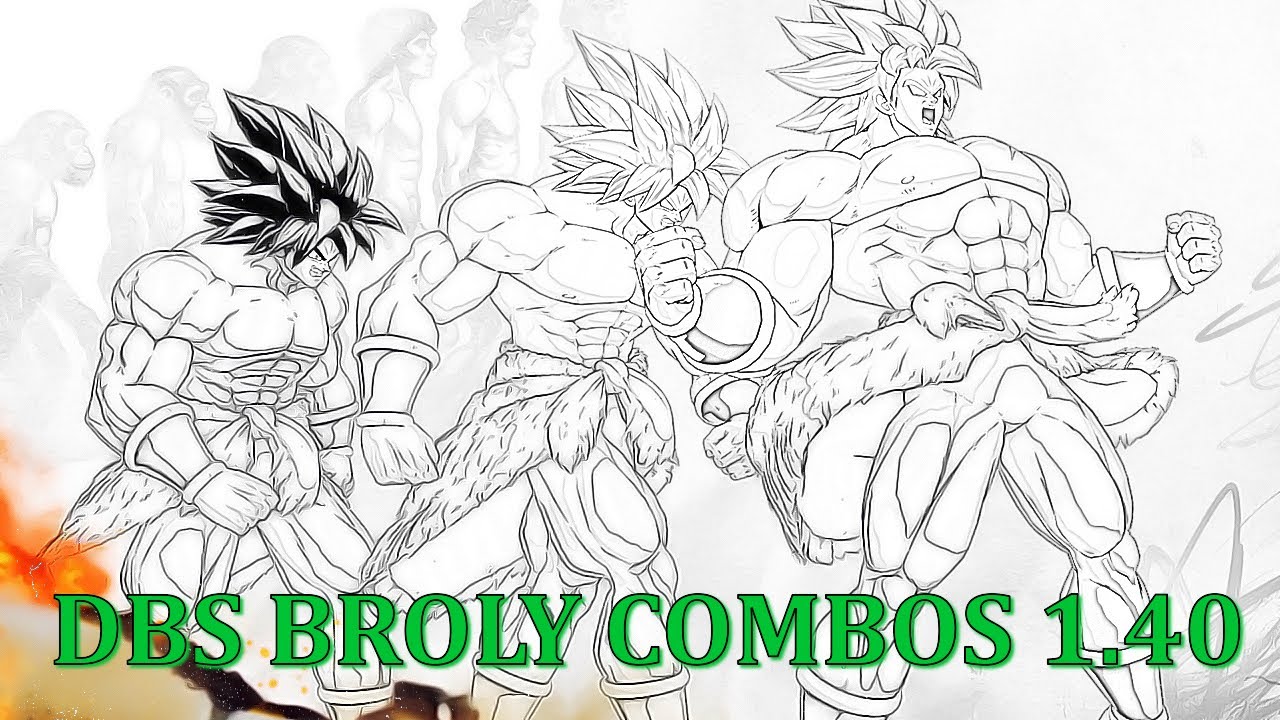 DBFZ | DBS Broly Combo Guide (1.40)