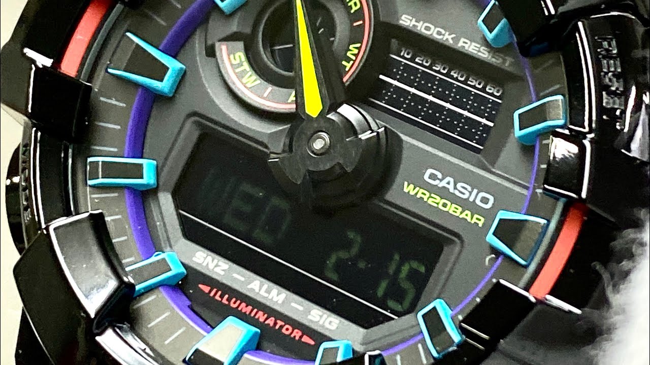 G【GA-700RGB-1AJF】SHOCK - YouTube
