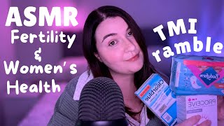 ASMR | Deeply Personal TMI Ramble 🌸 Fertility & Women’s Health screenshot 1