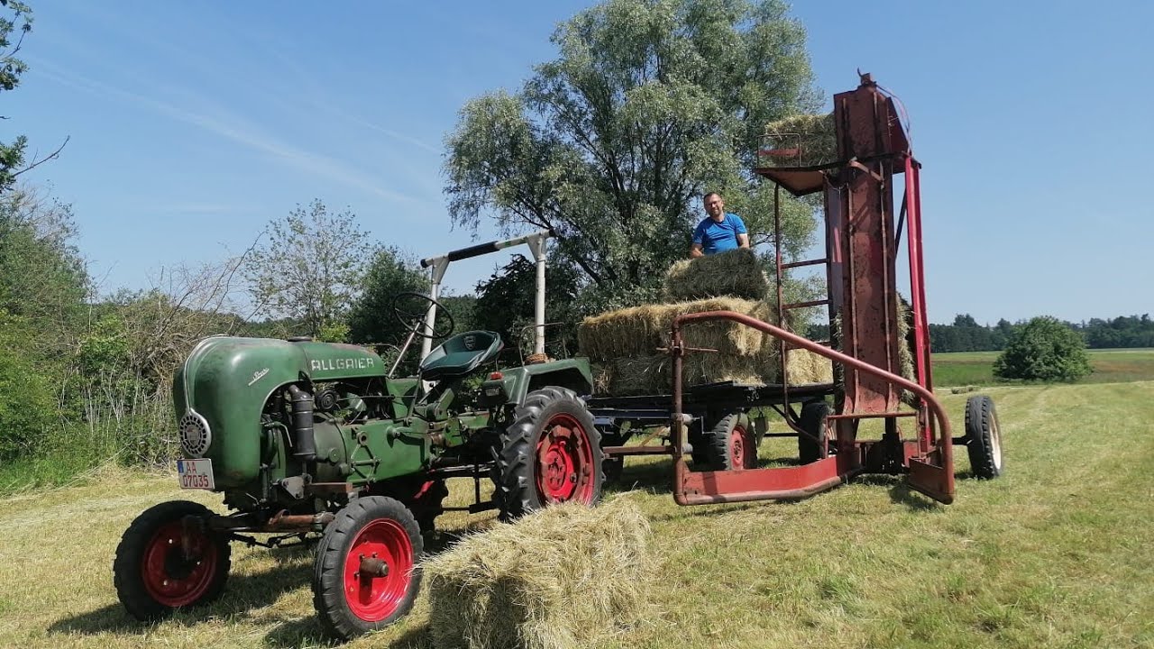 Vatter ´s erleben: // Fahr Ballenlader BL # Baujahr 1965 