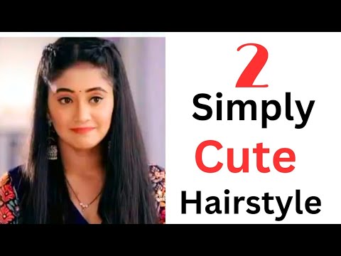 2 stylish easy everyday hairstyle | easy hairstyle | hairstyles | new ...