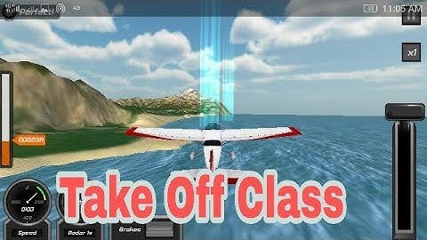 Flight Pilot Simulator #Novice #Take off class