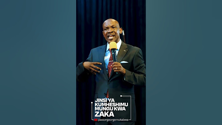 Zaka ni nini? Tazama video pata kuelewa maana, msingi wa kibiblia, na umuhimu wa kutoa zaka.