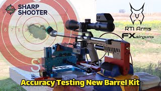 Accuracy Testing New Barrel Kit Rtiarms Prophet