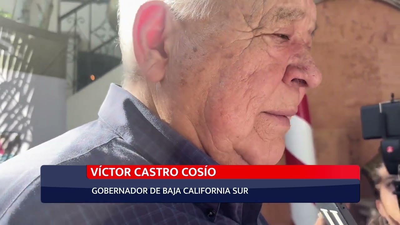 VÍCTOR CASTRO COSÍO, GOBERNADOR DE BAJA CALIFORNIA SUR  1