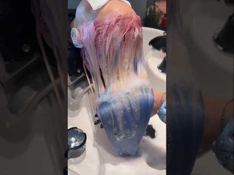 مين مجنون يعمل لون الشعر ده