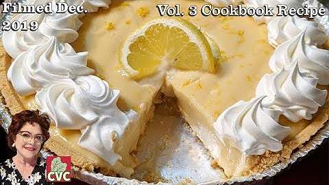 5 Minute Lemon Icebox Pie - The BEST Old Fashioned Recipes - Southern Cooking Done Right