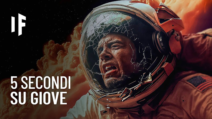 Cosa succederebbe se precipitassi dentro Giove