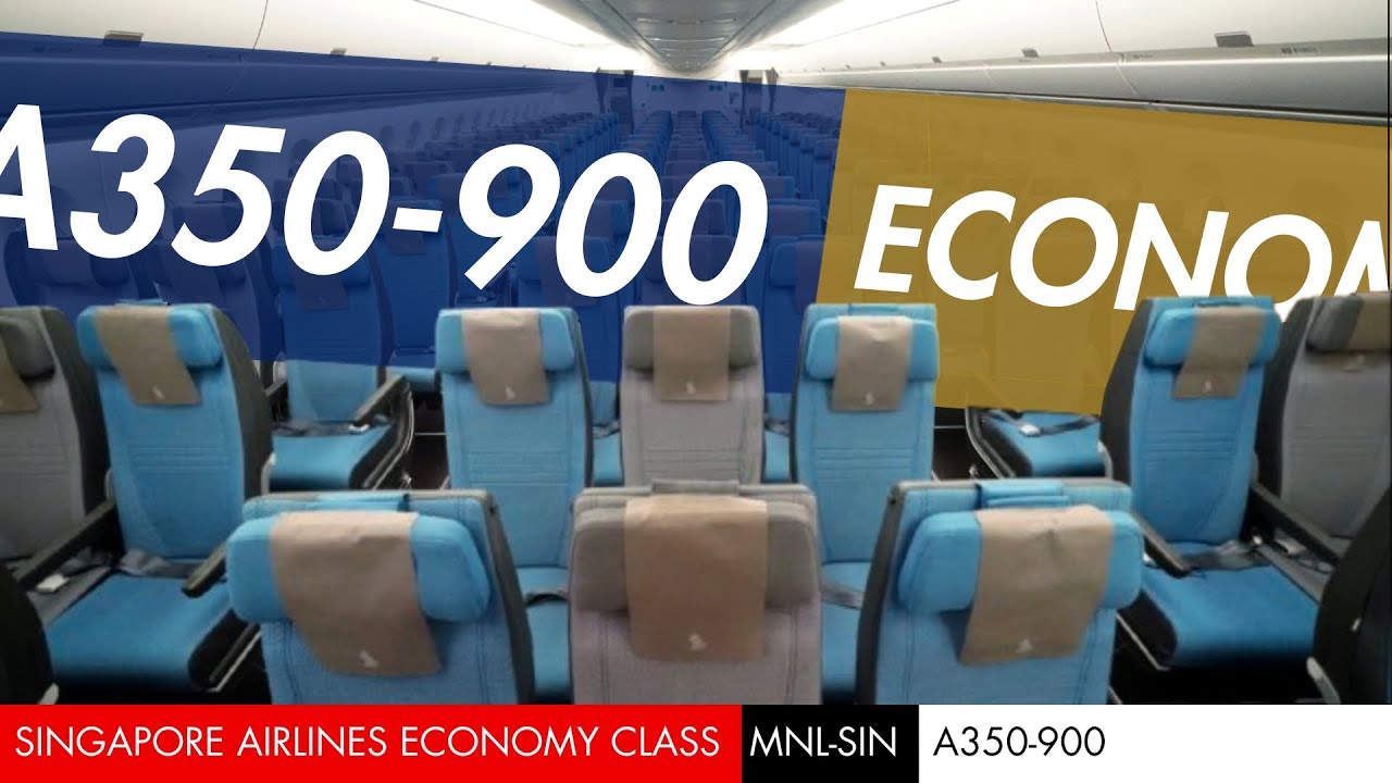 Singapore Airlines A350-900 | Regional Economy | Manila to Singapore | SQ917