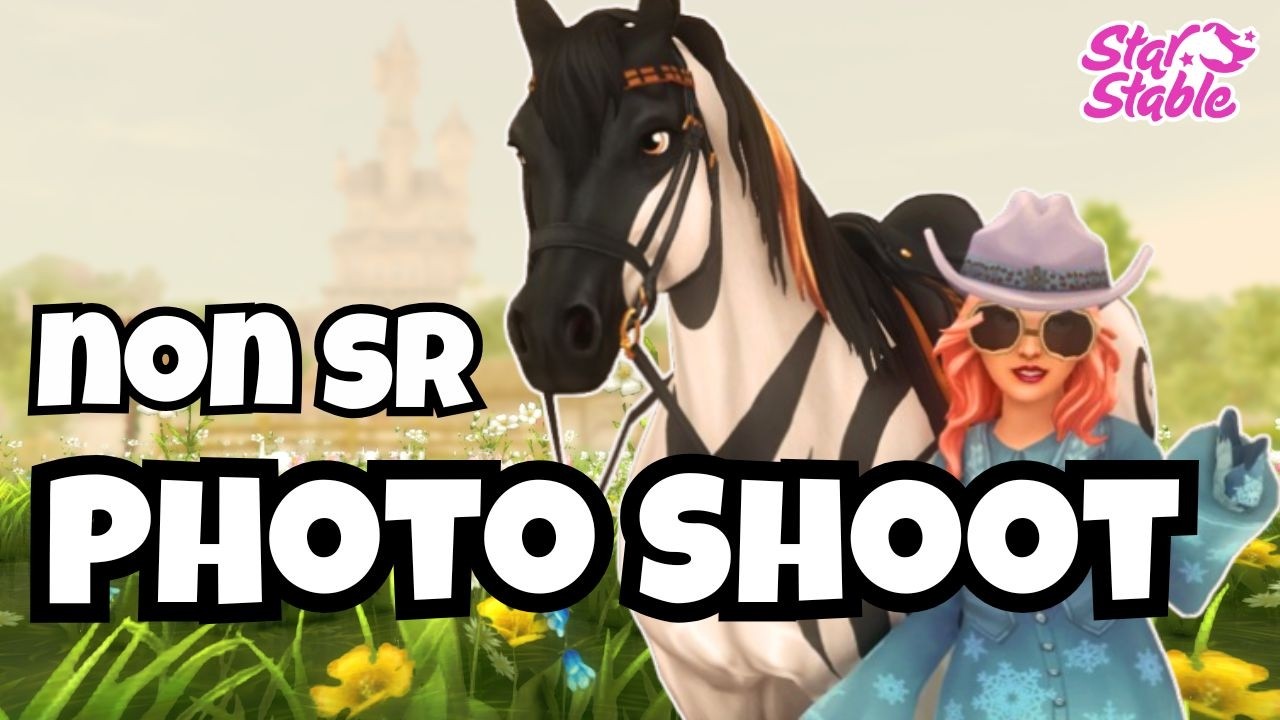 Non Star Rider Photo Shoot in Star Stable Online ✨ Misty Mountain Server