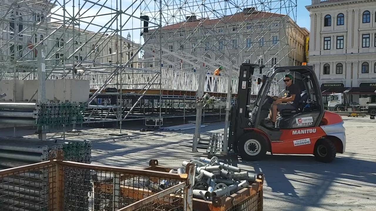 Trieste, sbarca in piazza Unità il super palco per la Barcolana