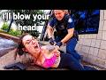 Bratty Karen Turns Violent and Pulls Over a Gun After Police Refuse Special Treatment