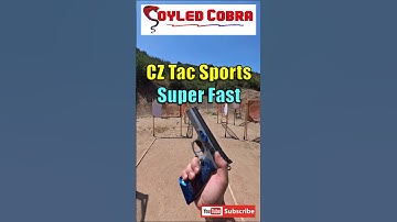 CZ Tactical Sports Super Fast Limited #competition #callofduty #coyledcobra #cobraready #practice